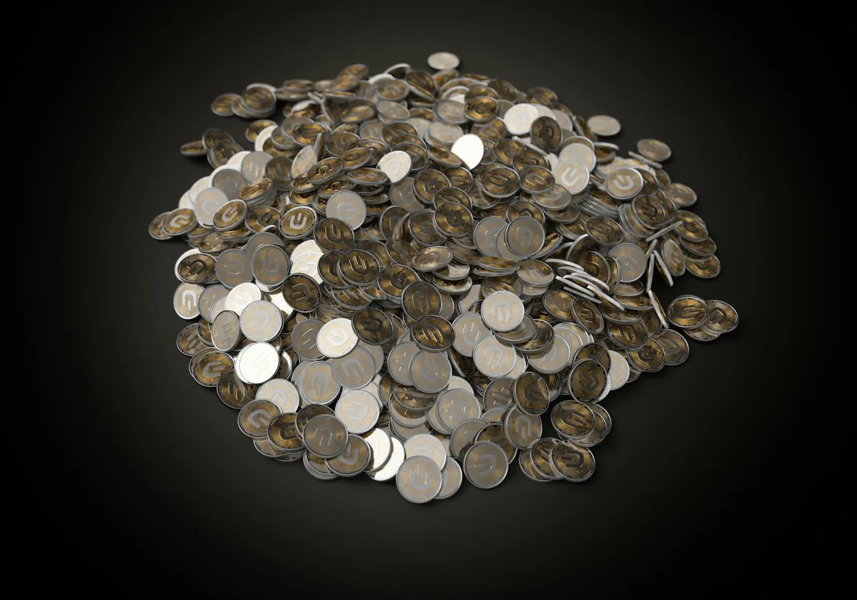 Airdrop announcements on cryptocurrency exchange